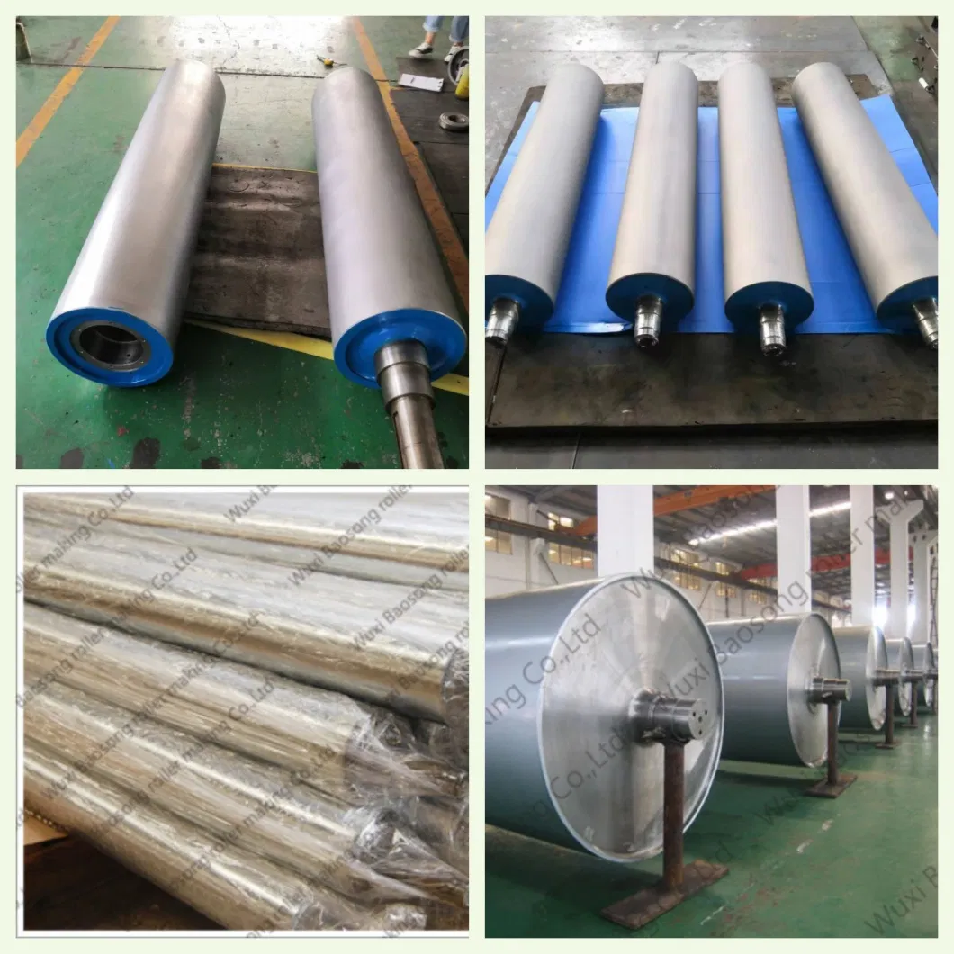 Paper Making, Film, Printing, Chrome Plated Steel Roller, Galvanized Steel Roller,