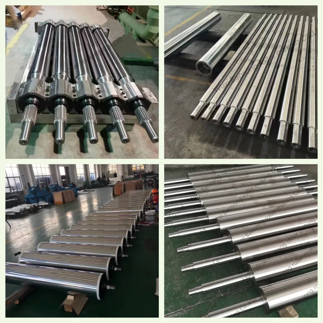 Paper Making, Film, Printing, Chrome Plated Steel Roller, Galvanized Steel Roller,